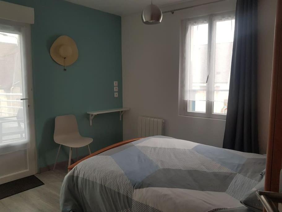Maison Bateau Lion-sur-Mer Buitenkant foto